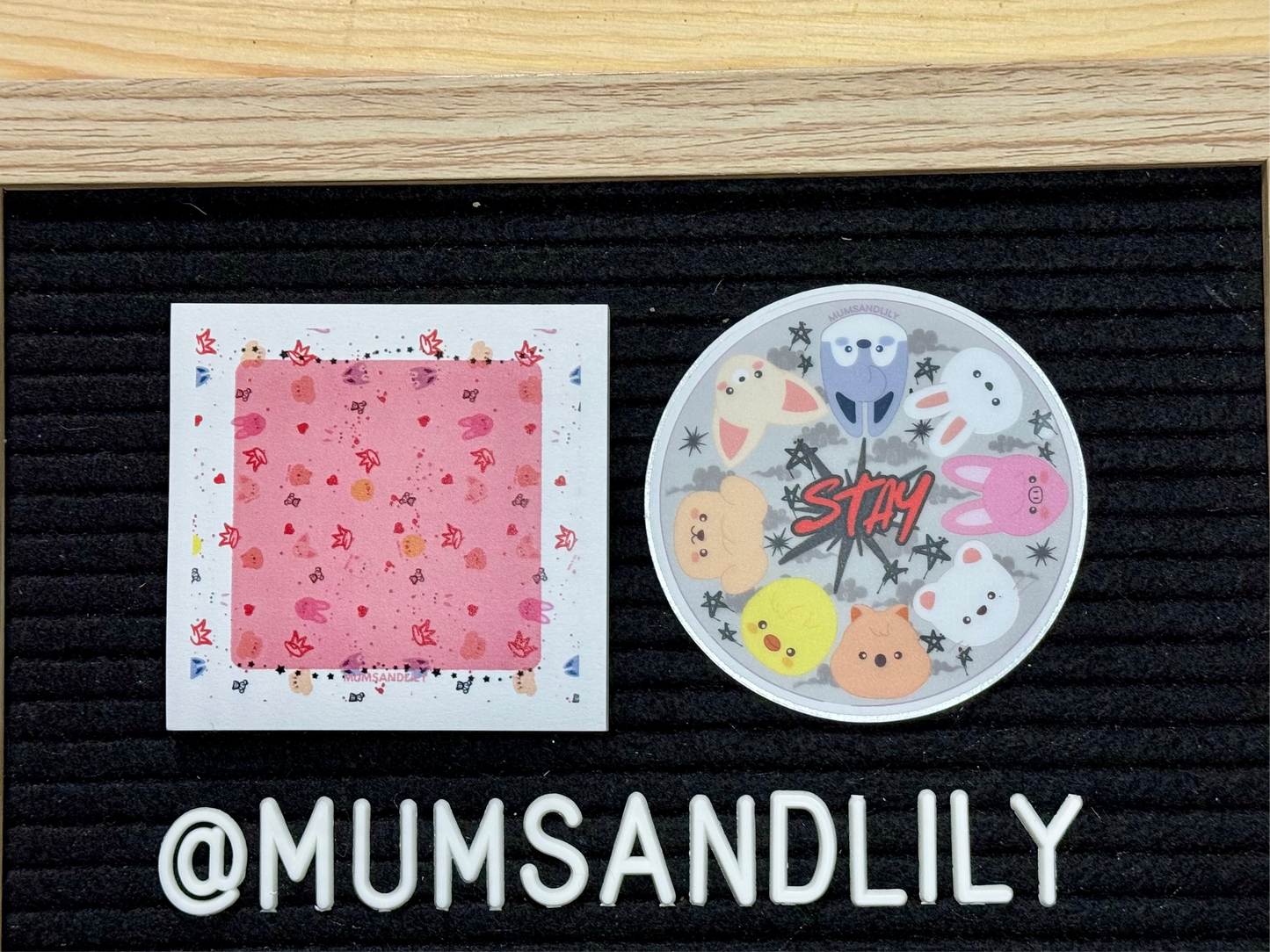 Combo - Sticky Notes & Sticker (KPop, Hawaii)