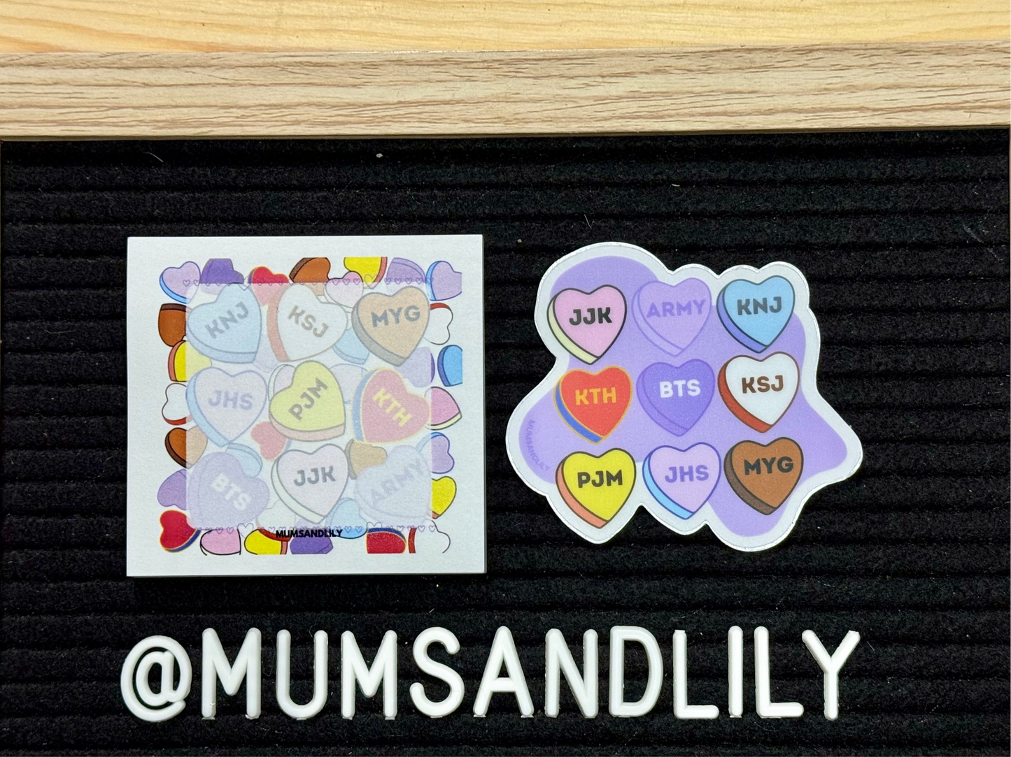 Combo - Sticky Notes & Sticker (KPop, Hawaii)