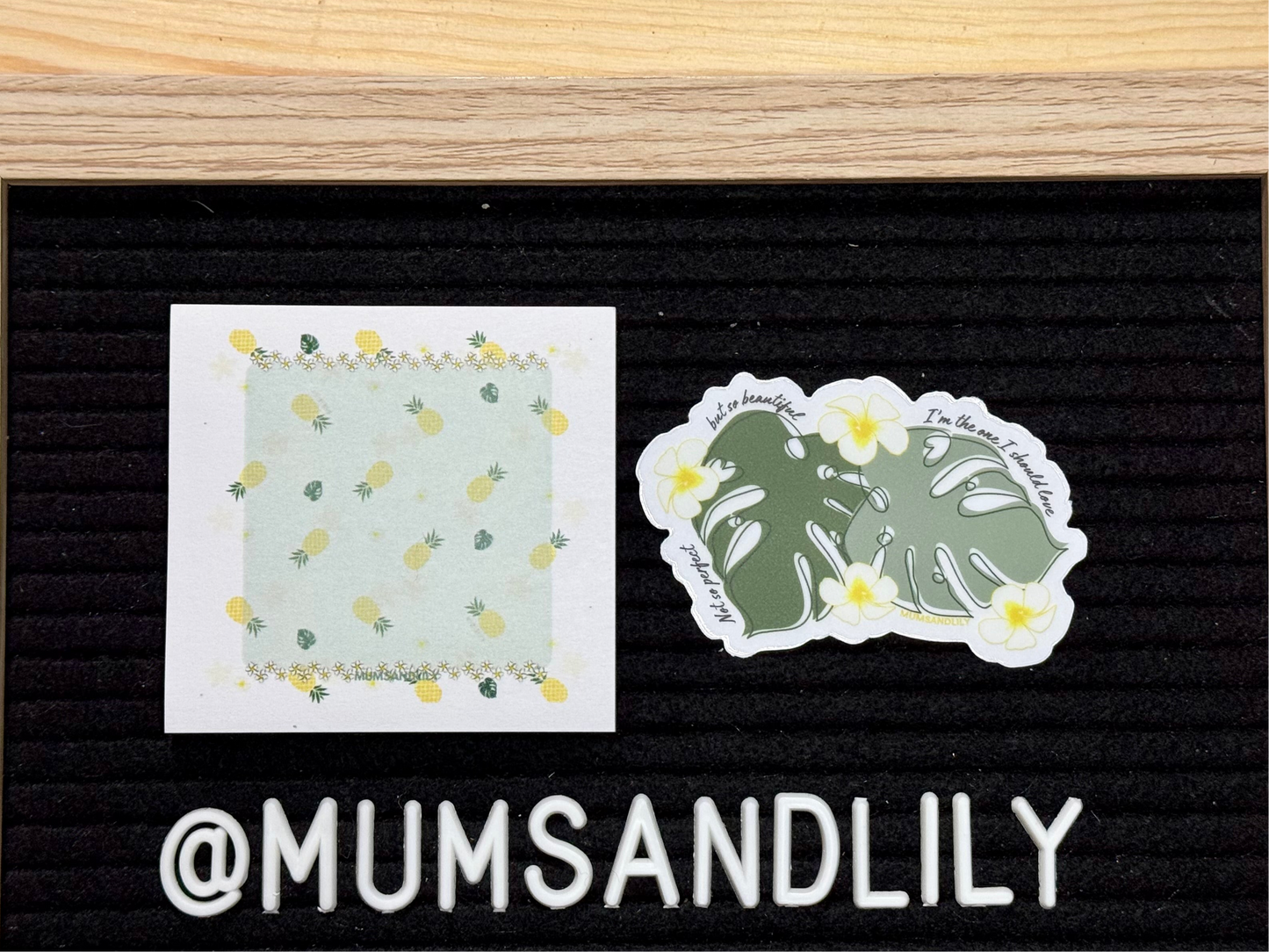 Combo - Sticky Notes & Sticker (KPop, Hawaii)