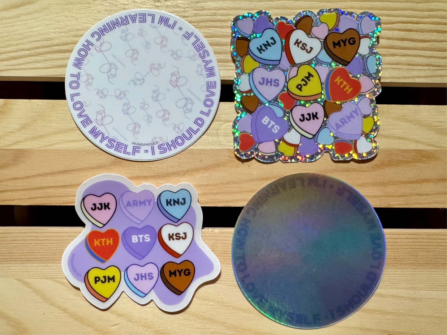 Stickers - Pack (KPop / Magical / Hawaii)
