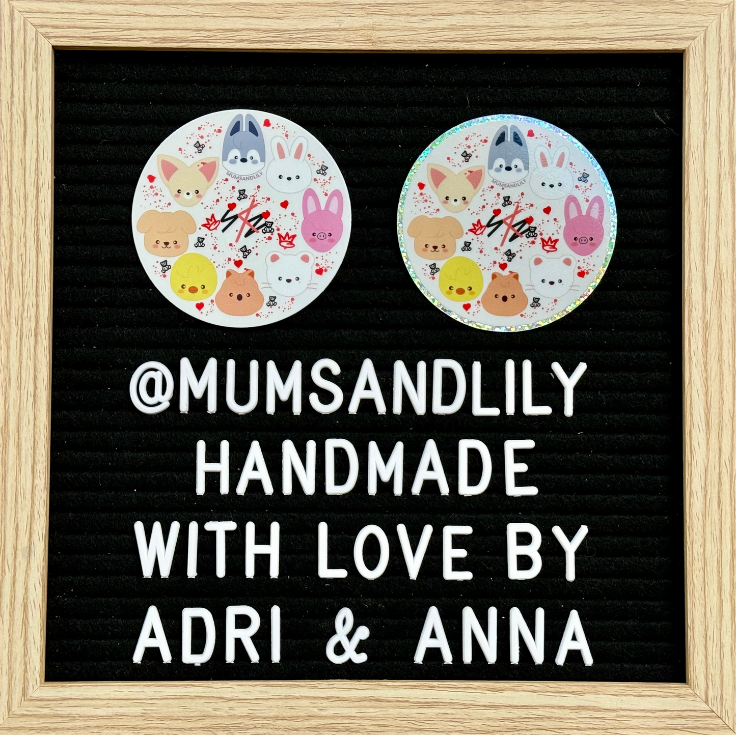 Stickers (KPop, Magical, Hawaii)